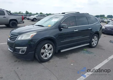 2015 Chevrolet Traverse Ltz из США, поврежденный, VIN 1GNKVJKD2FJ270714